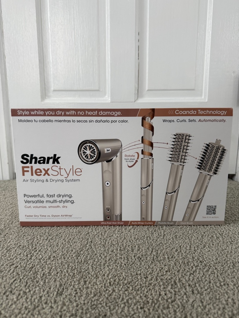 Shark FlexStyle Air Styling & Drying System in Champagne